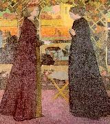 Maurice Denis Mary Visits Elizabeth oil painting